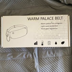 ❤️2/$30❤️NWOT heating pad belt